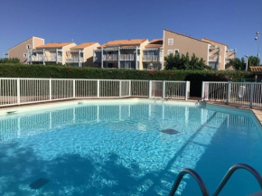 Charmant F3 Mezzanine avec Piscine, Clim, Proche Plage et Centre - 4 Pers. - FR-1-559-35